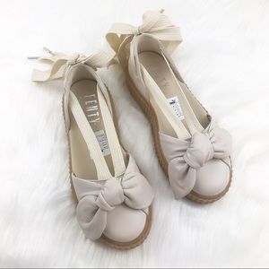 Puma Fenty Rihanna | Bow BlushPink Oatmeal Creeper